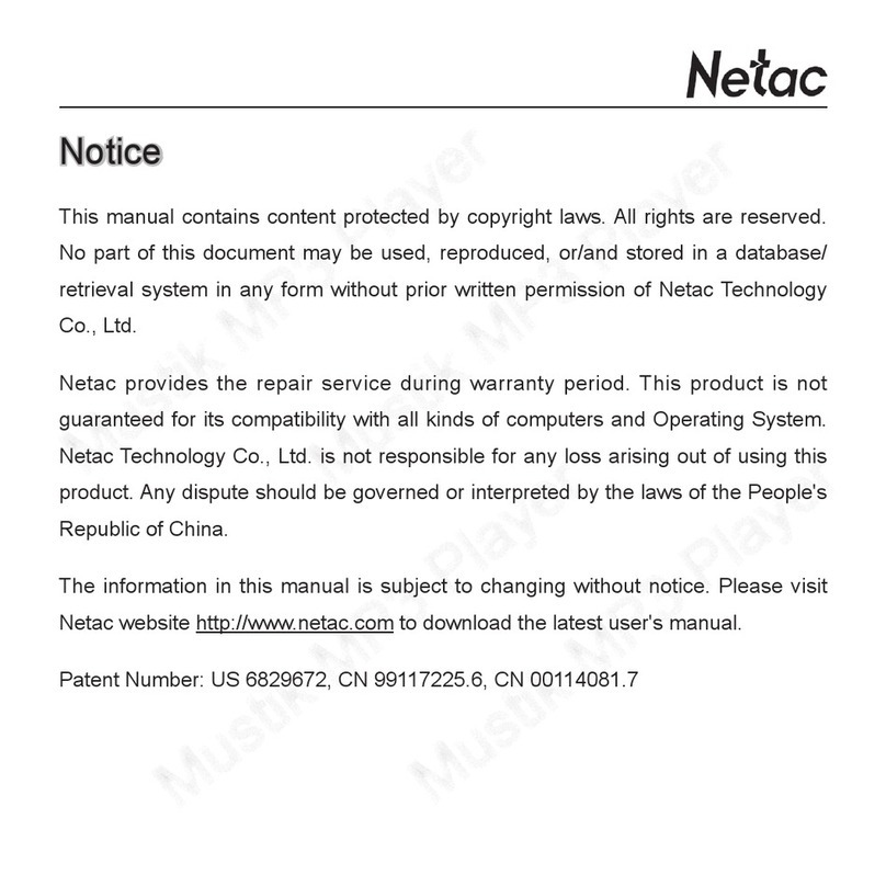 Netac Mustik A150 user manual