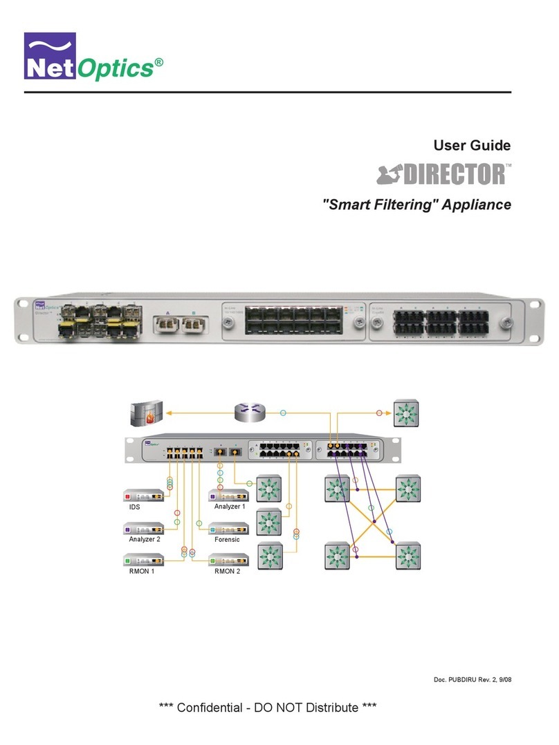 Net Optics Smart Filtering none User manual