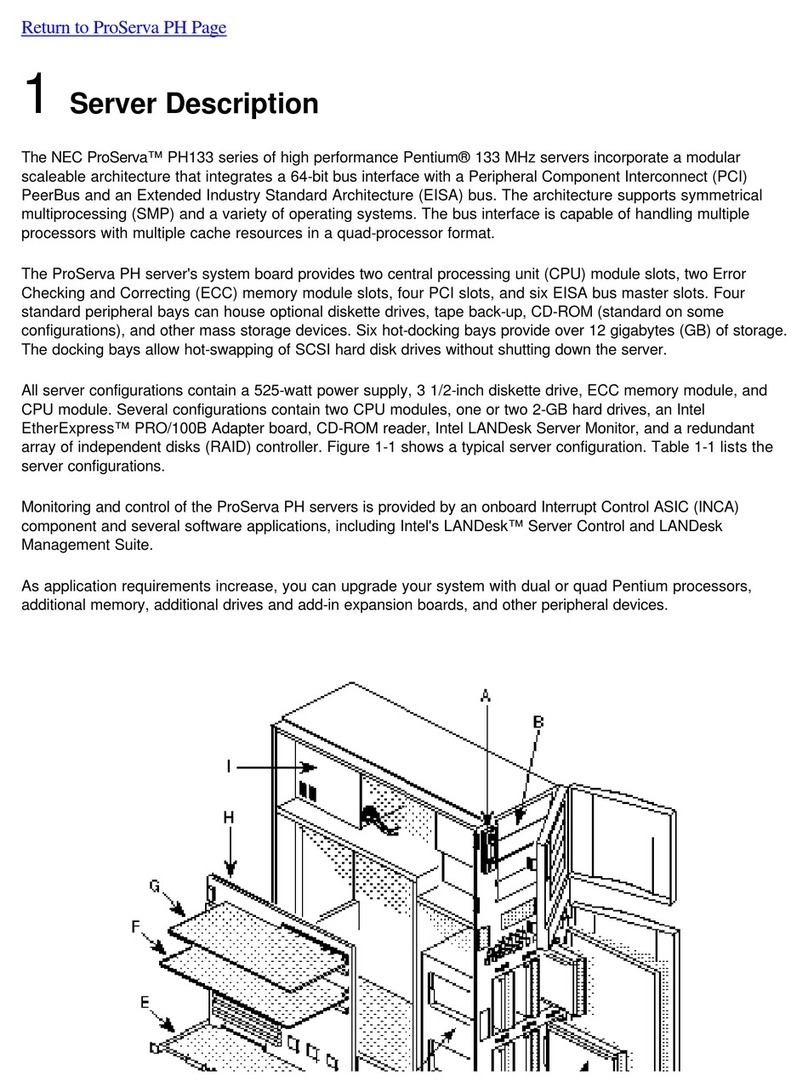 NEC PROSERVA PH133 Description