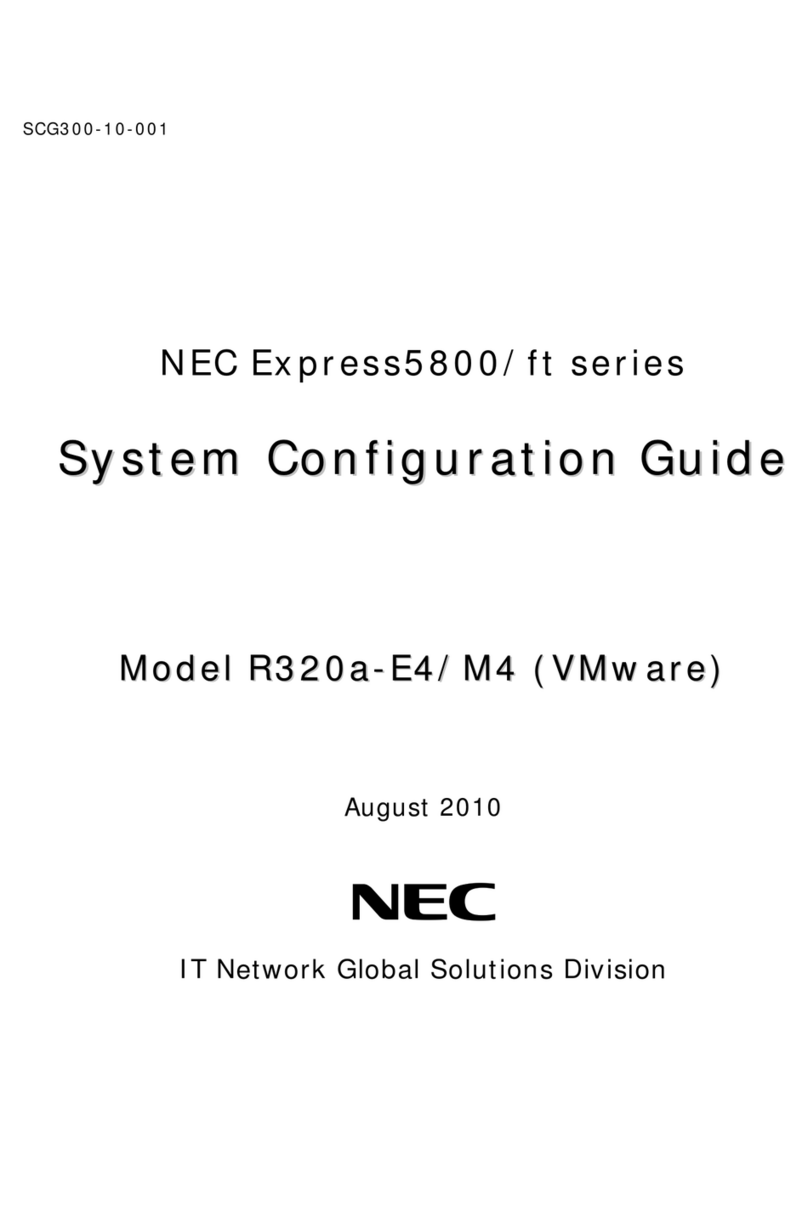 NEC R320a-E4 User manual