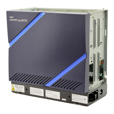 NEC UNIVERGE NEAX 2000 IPS User manual