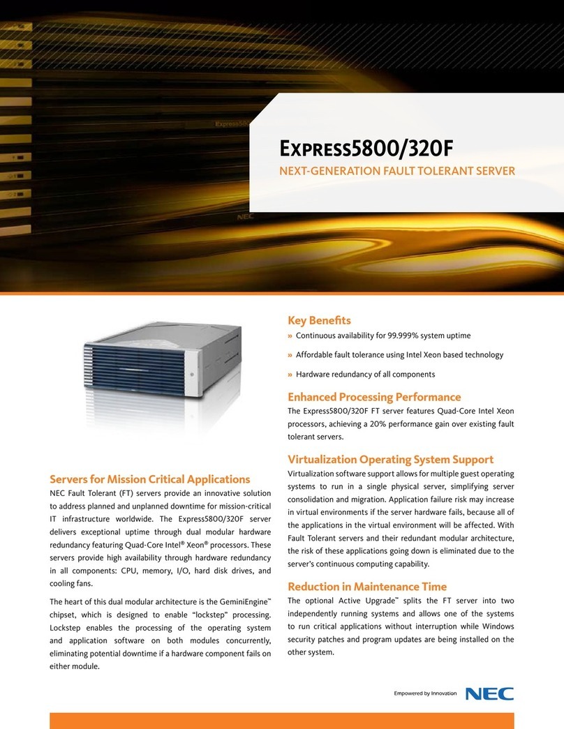 NEC Express320F Brochure & specs