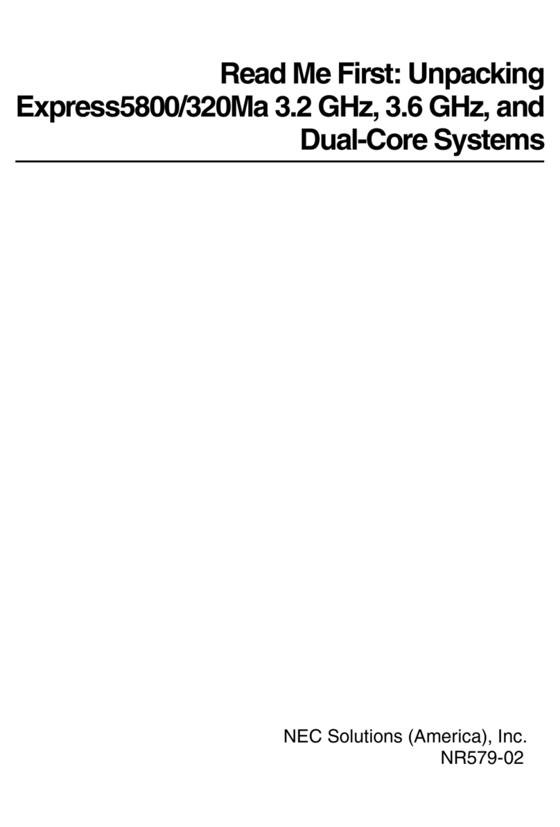 NEC Express 320Ma Read me first