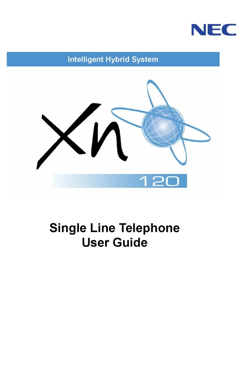 NEC XN120 Vision user guide