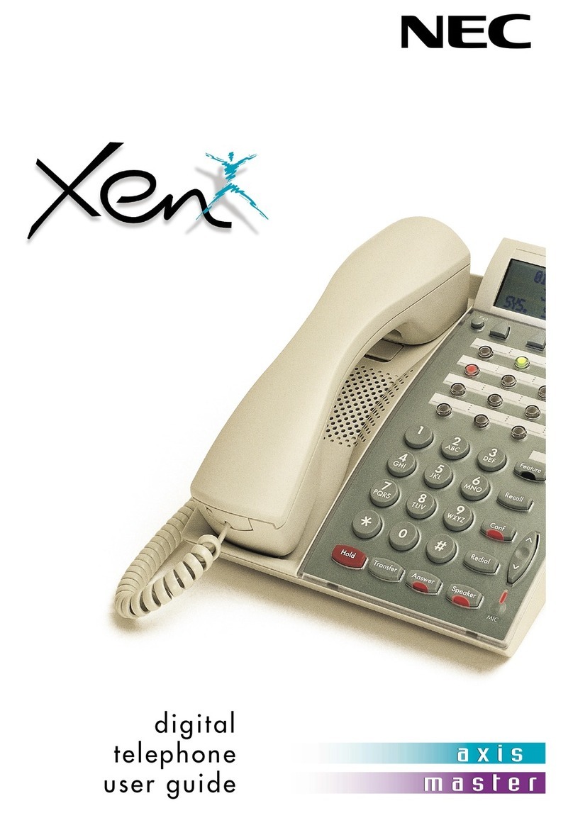 NEC Xen Master User manual