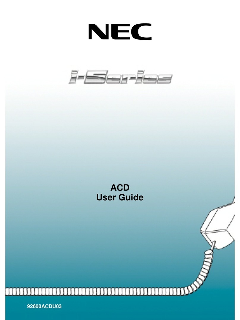 NEC i-Series user guide