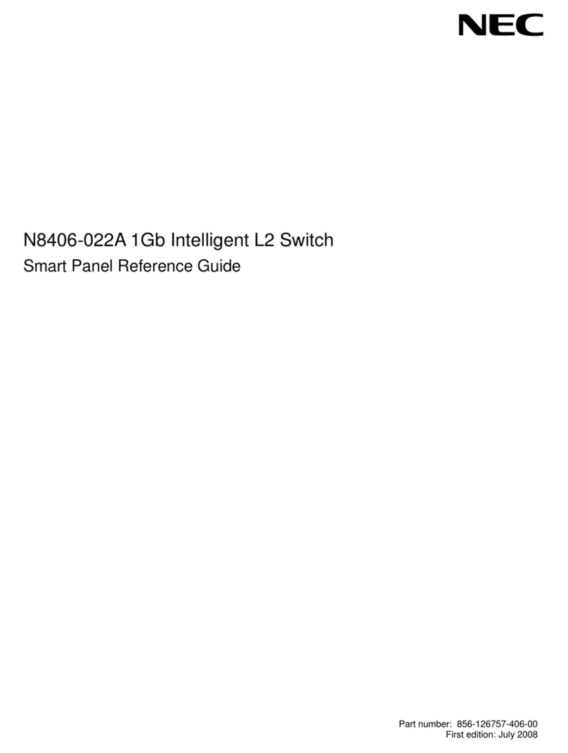 NEC N8406-022A User manual