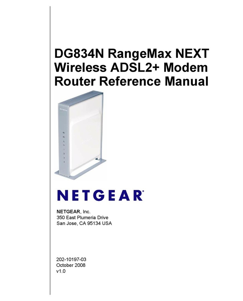 NETGEAR DG834N User manual