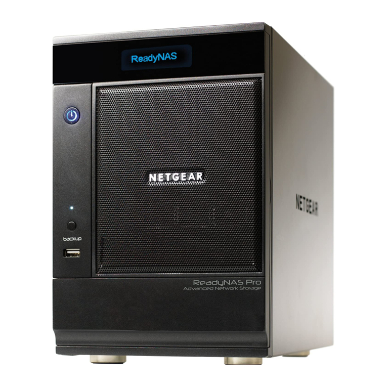 NETGEAR ReadyNAS Pro Pioneer User manual NETGEAR ReadyNAS Pro Pioneer User manual