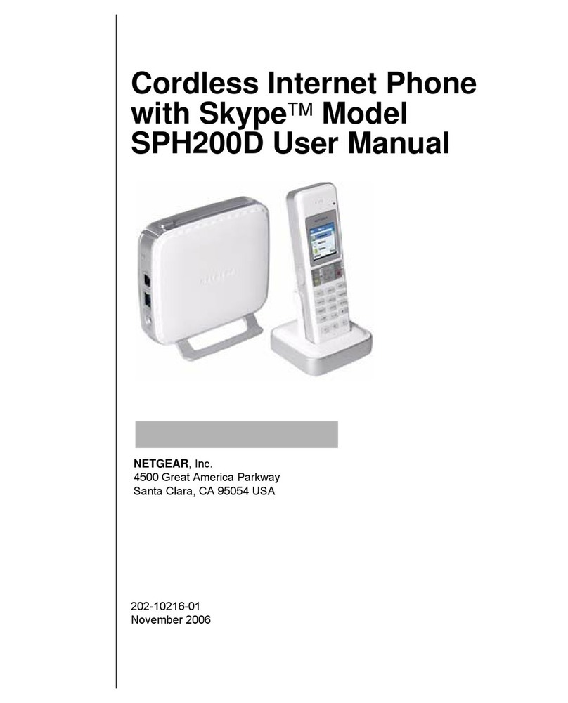 NETGEAR SPH200D - Cordless Phone / VoIP user manual