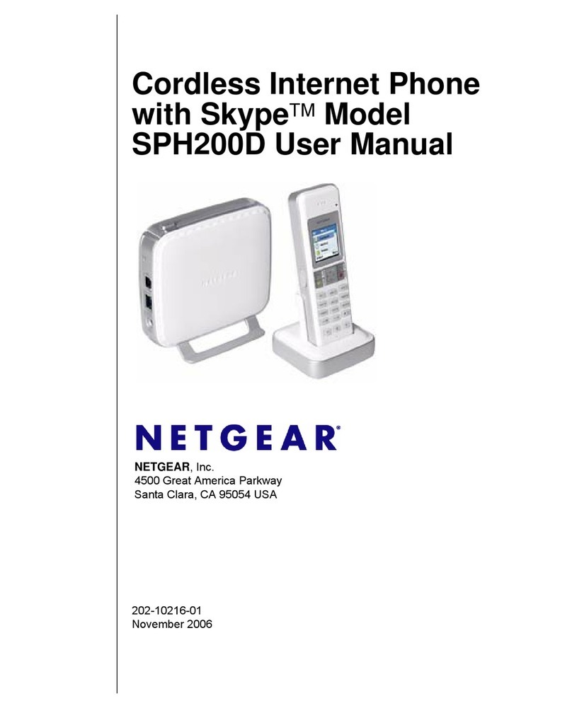 NETGEAR SPH200D - Cordless Phone / VoIP user manual
