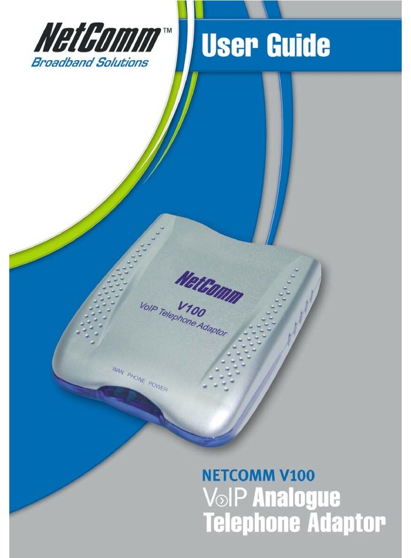 NetComm V100 User manual