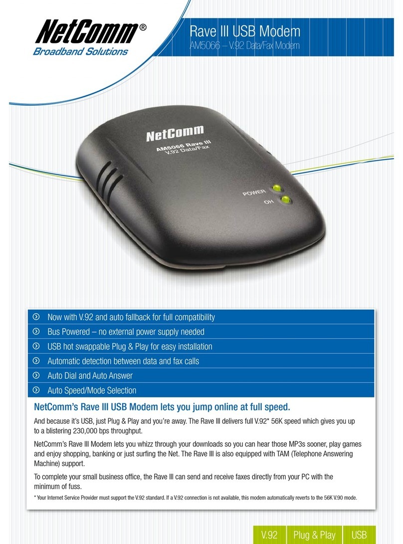 NetComm AM5066 User manual