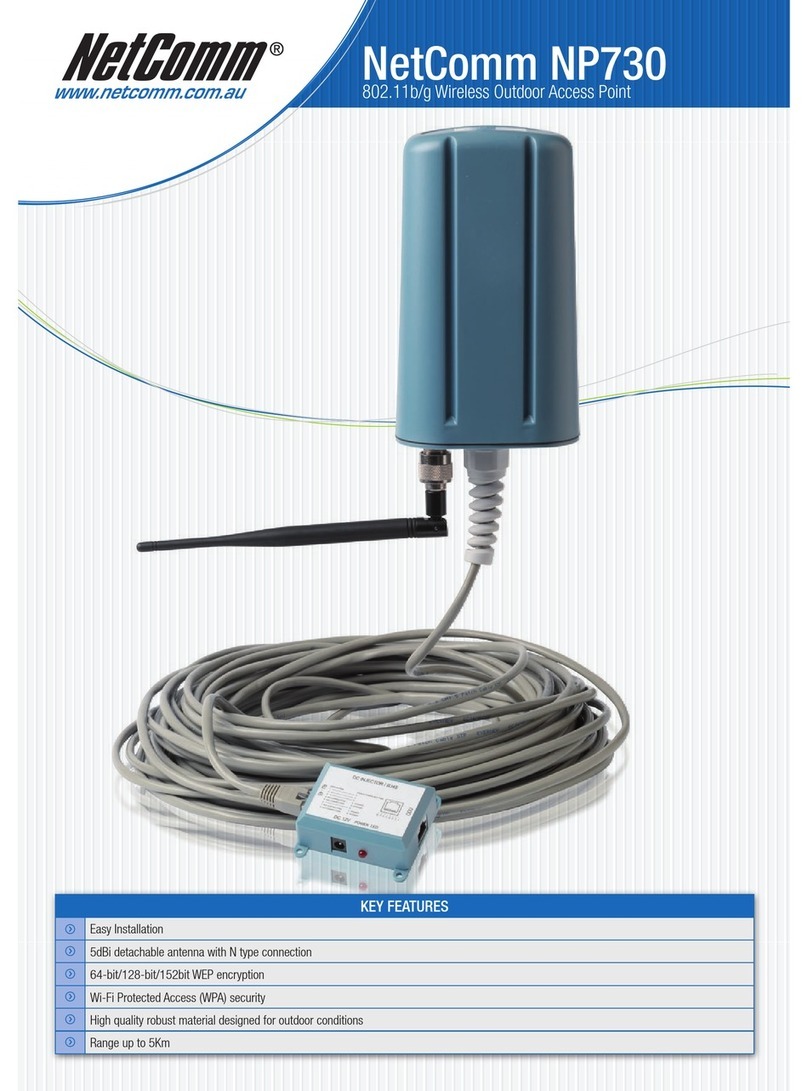 NetComm NP730 Technical specifications