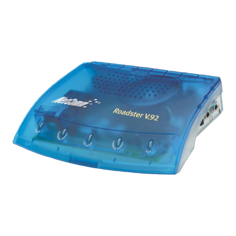 NetComm Roadster V.92 AM5698 User manual
