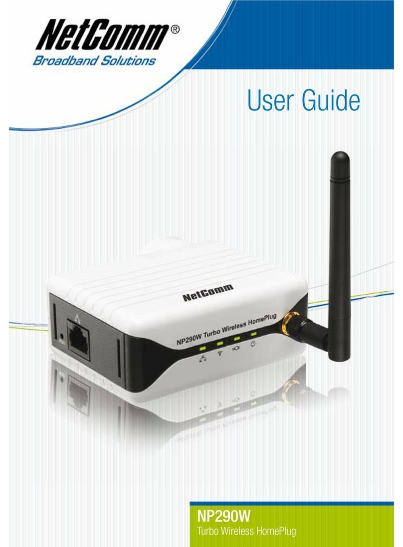 NetComm NP290W User manual
