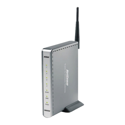 NetComm NB600W User manual