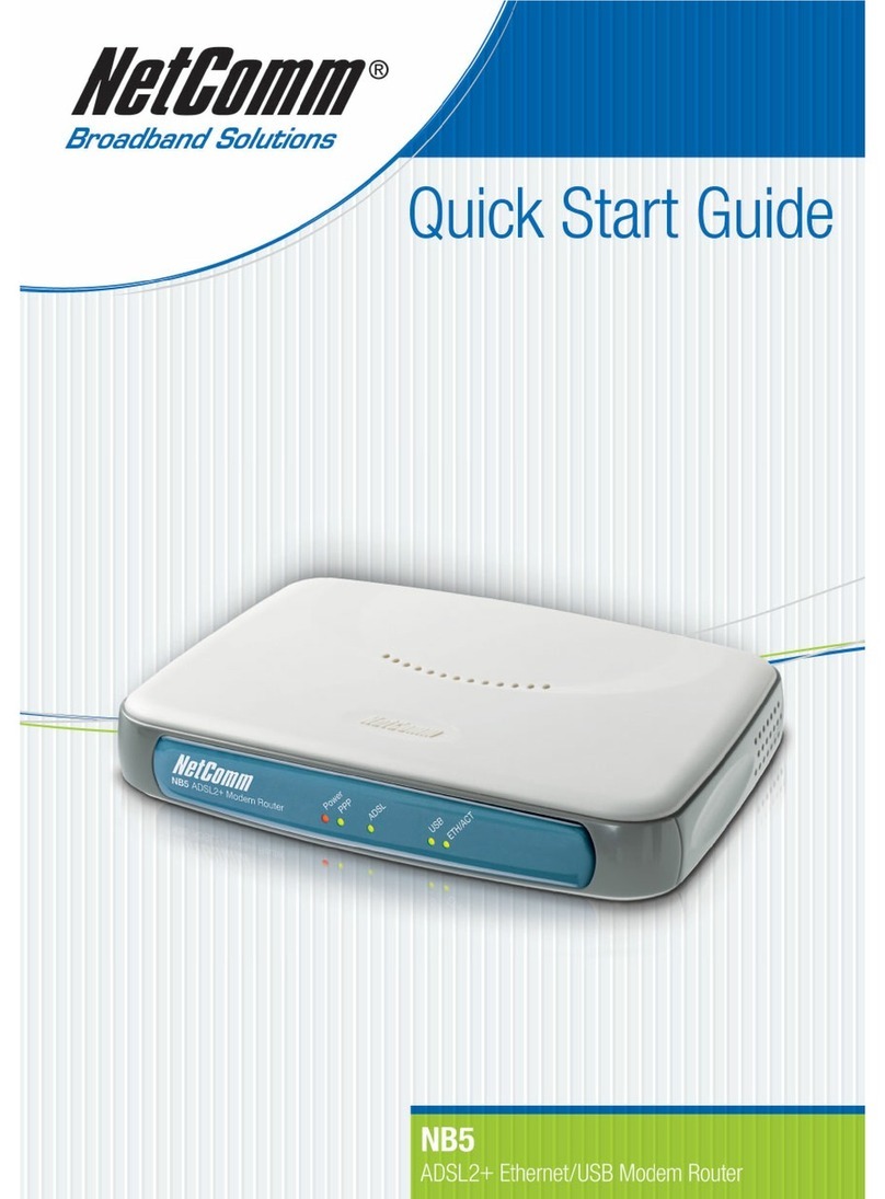 NetComm NB5 User manual NetComm NB5 User manual