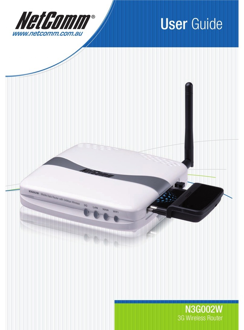 NetComm N3G002W User manual