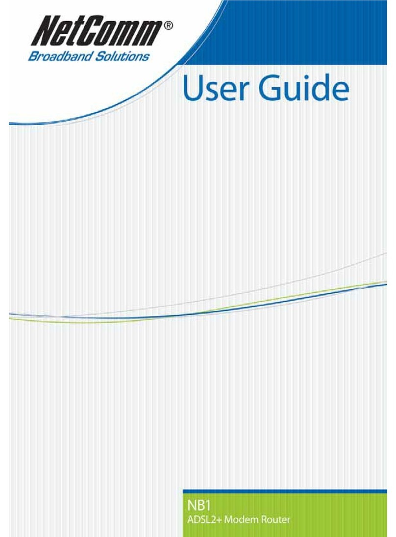 NetComm NB1 User manual NetComm NB1 User manual