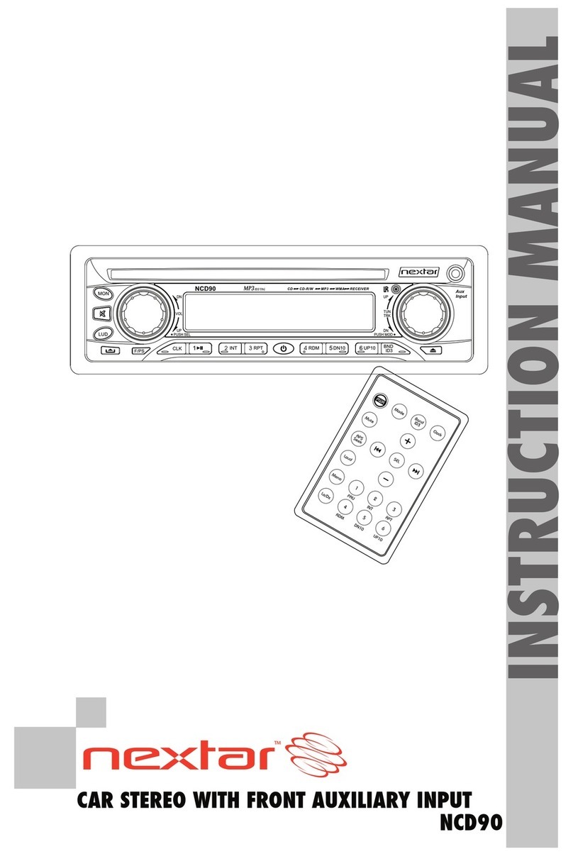 Nextar ncd90 instruction manual