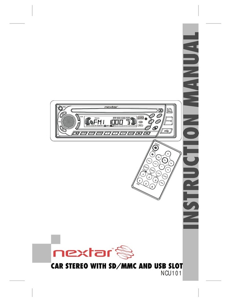 Nextar NCU101 User manual