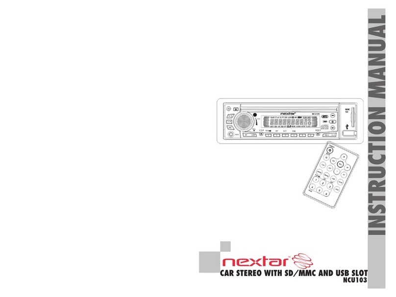 Nextar NCU103 User manual