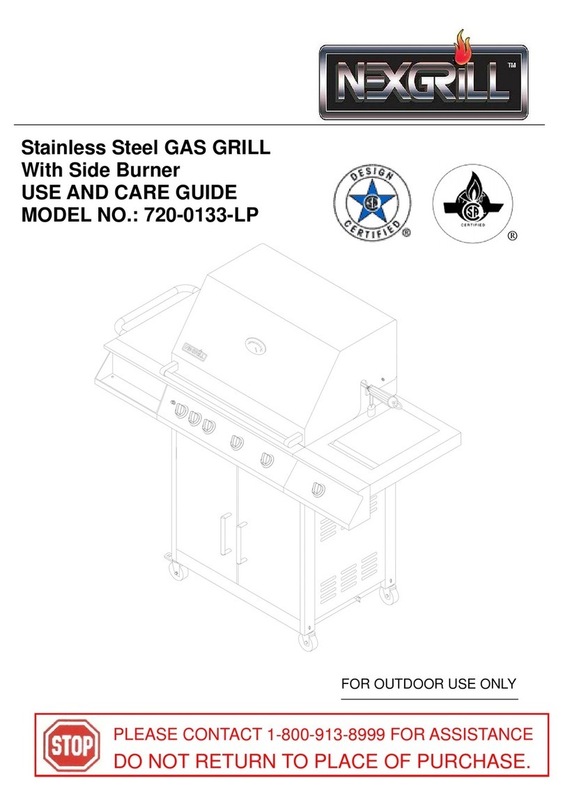Nexgrill 720-0133-LP User manual Nexgrill 720-0133-LP User manual