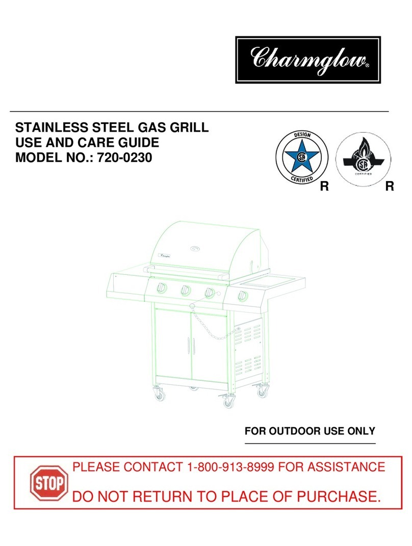 Charmglow 720-0230 User manual