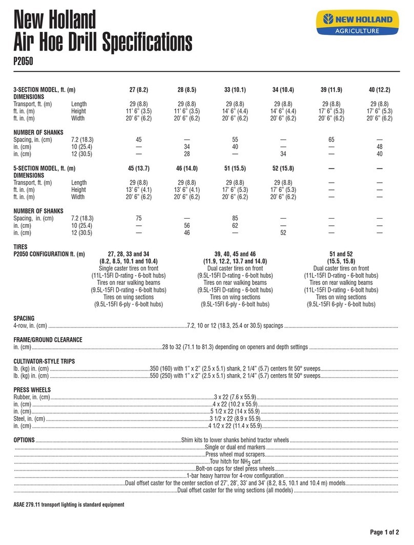 New Holland P2050 User manual