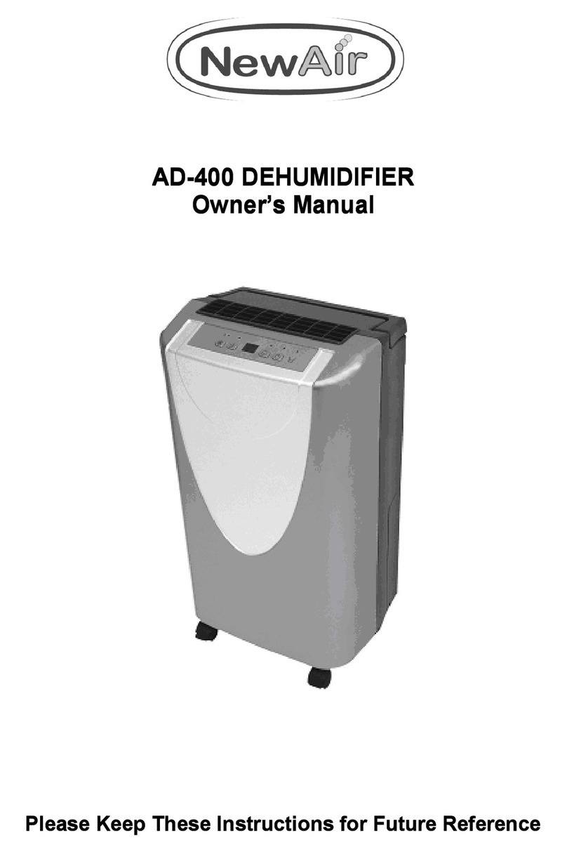 New Air AD-400 owner's manual