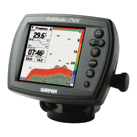 Garmin Fishfinder 250 User manual