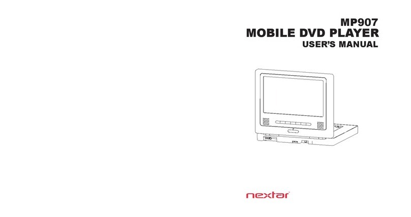 Nextar MP907 User manual