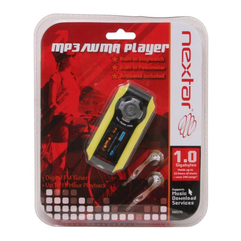 Nextar Digital MP3 Player User manual