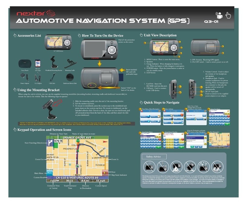 Nextar Q3-01 User manual