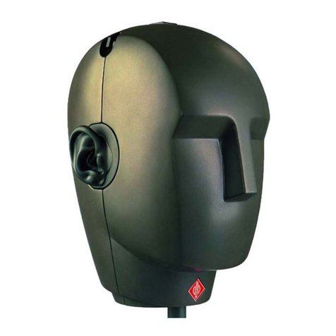 Neumann.Berlin Dummy Head KU 100 operating instructions