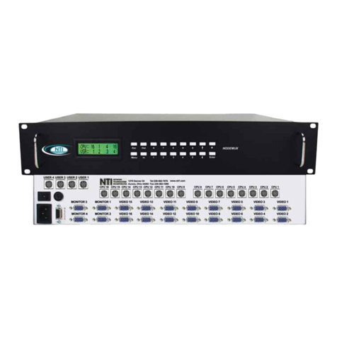 Network Technologies ST-nXm-U Installation and operation manual Network Technologies ST-nXm-U Installation and operation manual
