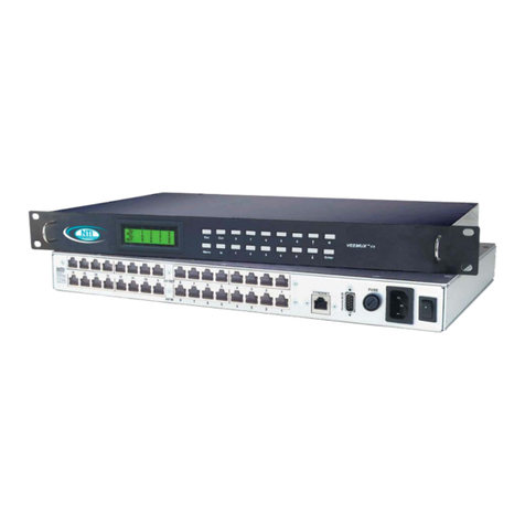 Network Technologies SM-nXm-C5AV-LCD Installation and operation manual