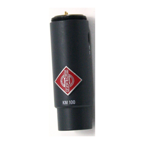 Neumann KM 100 F User manual