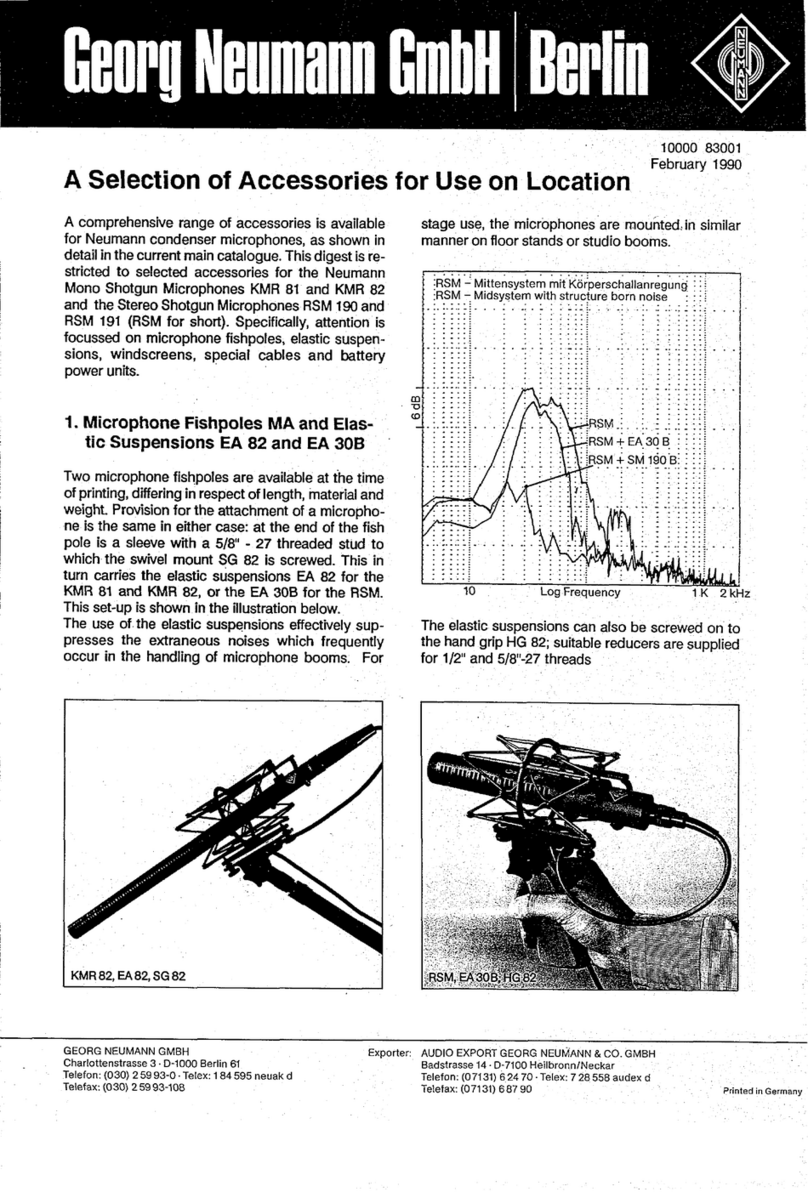Neumann.Berlin EA 30B User manual