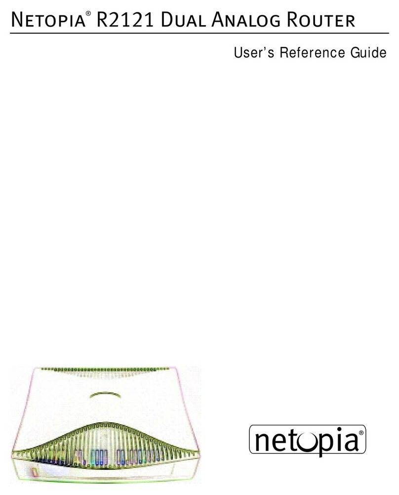 Netopia R2121 Product information sheet
