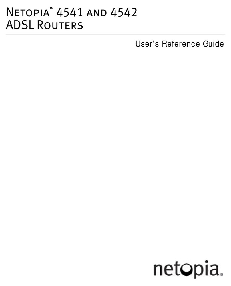Netopia 4541 User reference guide