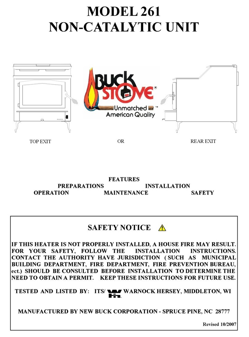 New Buck Corporation 261 User manual New Buck Corporation 261 User manual
