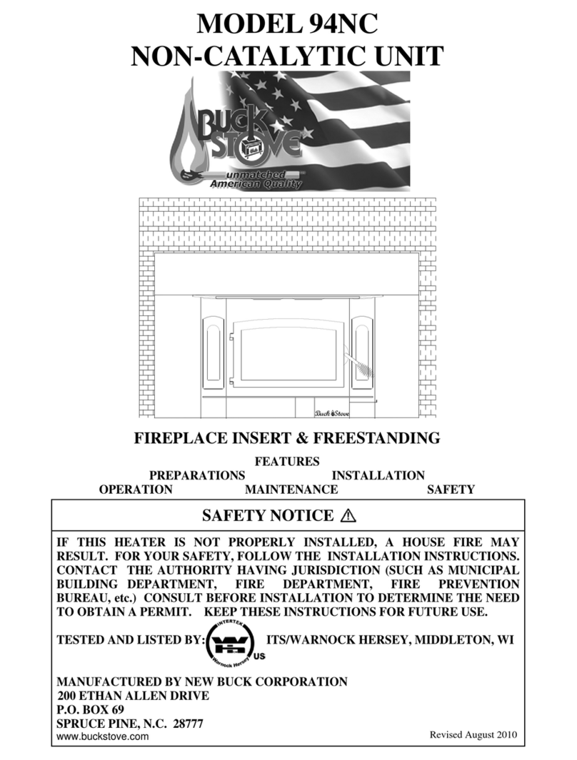New Buck Corporation 94NC User manual