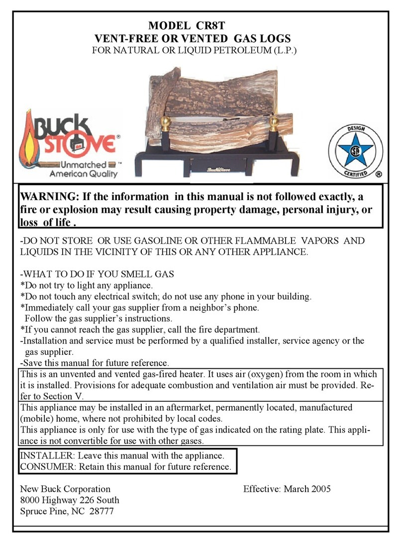 New Buck Corporation CR8T User manual