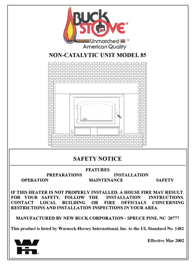 New Buck Corporation 85 User manual New Buck Corporation 85 User manual