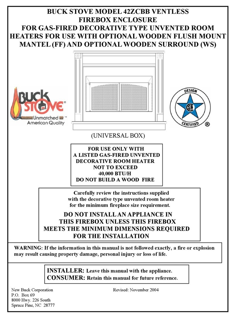 New Buck Corporation 42ZCBB user guide