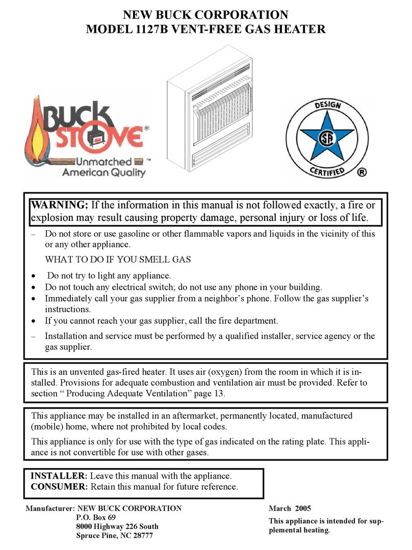 New Buck Corporation 1127B user manual