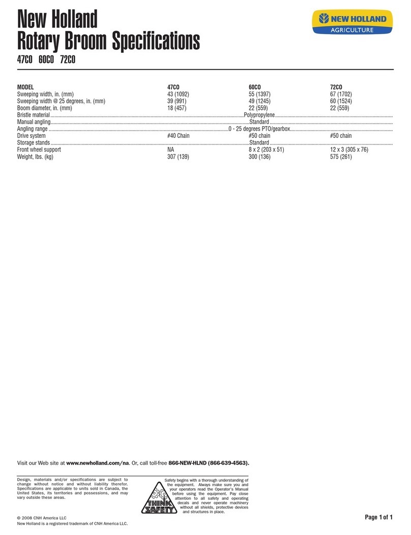 New Holland 47CO Specifications