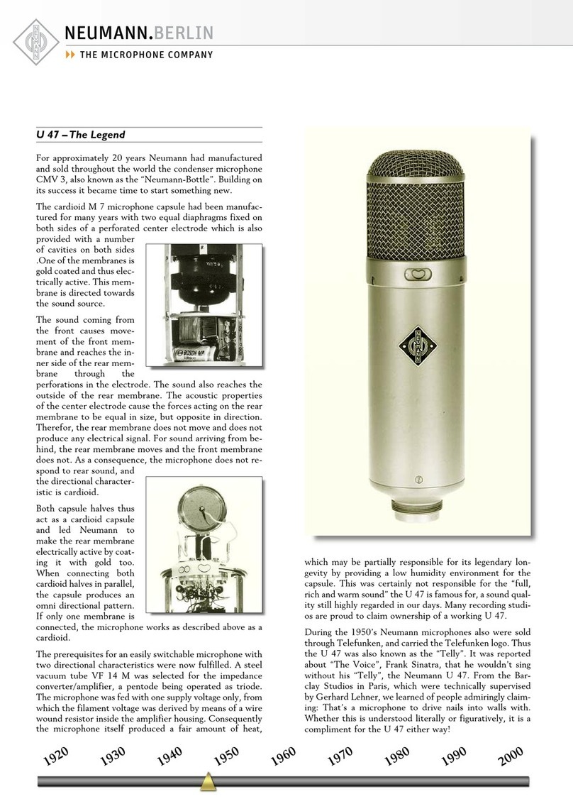 Neumann.Berlin U 47 brochure